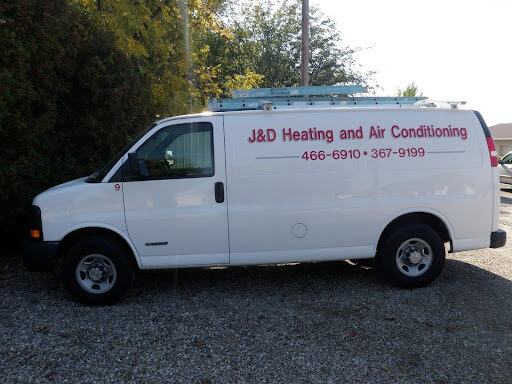 J&D Heating, Cooling & Water truck in Boise